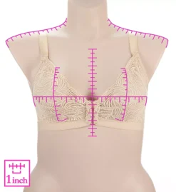 Wireless Lace Bra With Posture Support -Her Room US ilusion ilu01 71070065 ns7