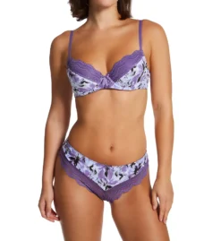 Microfiber Lace Demi Underwire Bra -Her Room US ilusion ilu01 71070084 cs2