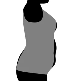 InstantFigure Curvy Hi-Back Shirred Front Compression Tank – Smoothing V-Neck Shapewear Top -Her Room US instantfigure insf01 t40011x cs6