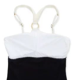 Jantzen Midnight Glam Lola Cream & Black One Piece – Tummy Control O-Ring Swimsuit -Her Room US jantzen jtz01 23134m cs6