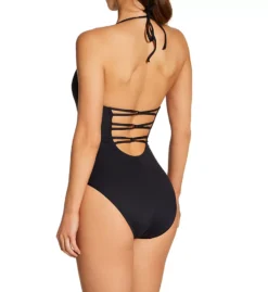 La Blanca Island Goddess Mio One Piece – Strappy Back Underwire Swimsuit -Her Room US la blanca labl01 lb0ig07 bs