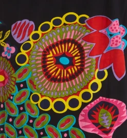 100% Cotton Bold Knit Lounge Dress -Her Room US la cera lace01 2522 cs1