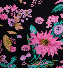 Plus 100% Cotton Knit Short Sleeve Lounge Dress -Her Room US la cera lace01 2523x cs1