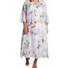 Plus 100% Cotton Voile Lined Hummingbird Caftan -Her Room US la cera lace01 3055x gs