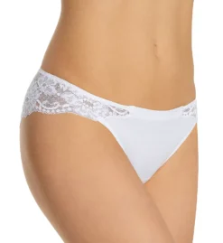LA PERLA Souple Lace Trim Brazilian Panty