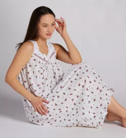 100% Cotton 50 Sleeveless Ballet Nightgown