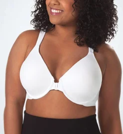 Brigitte Full Figure Front Close Racerback Bra -Her Room US leading lady lea001 5415 cs2