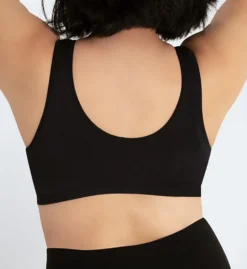 Charlene Crossover Mesh Trim Wireless Bralette -Her Room US leading lady lea001 5511 bs