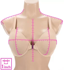 Brigitte Front Close Racerback T-Shirt Bra -Her Room US leading lady lea001 5915 ns7