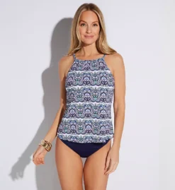 Leilani Classic Black Solids – High-Waist Tummy Control Swim Bottom -Her Room US leilani lei01 a720092 cs1