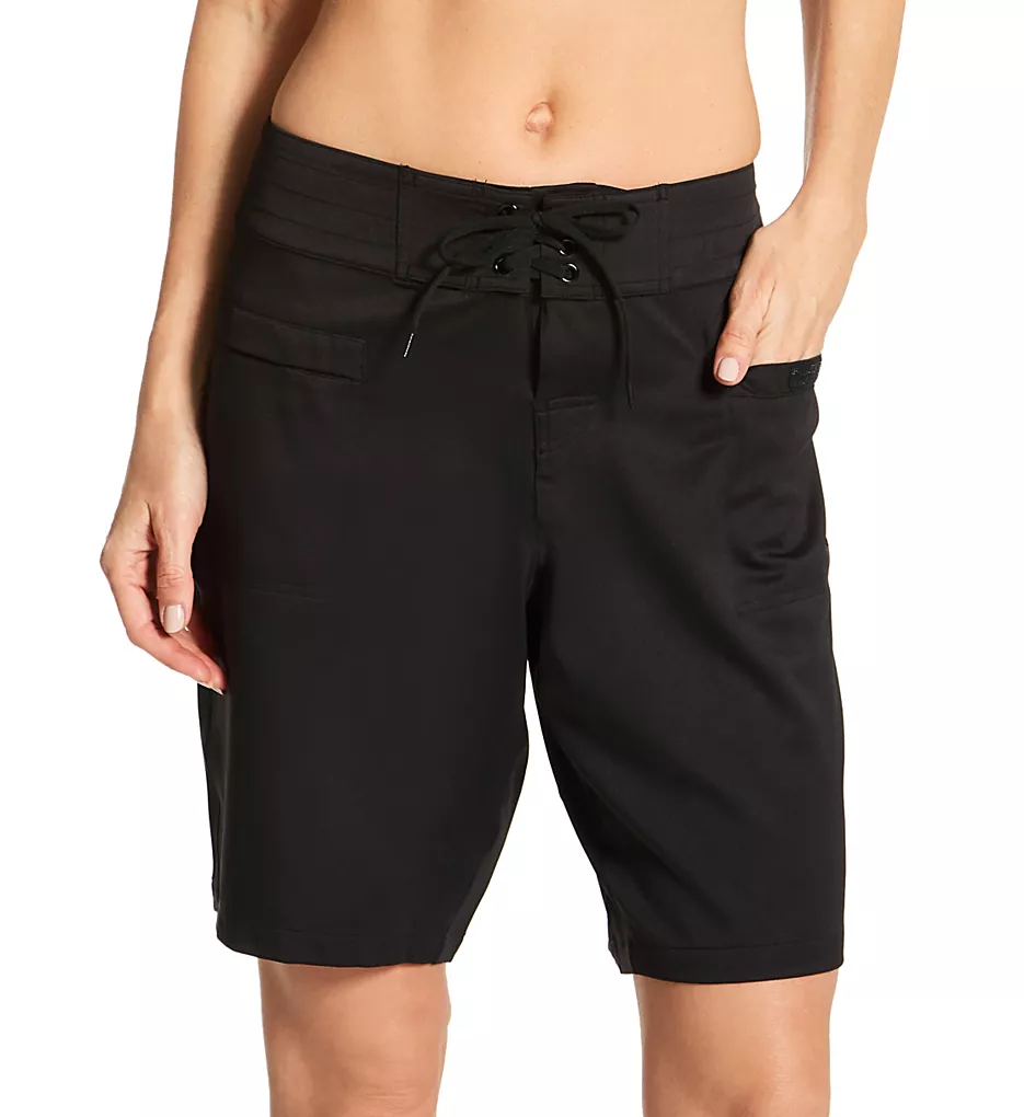 Leilani Surf City 10-Inch Stretch Boardshorts – Women's Relaxed Fit Swim Bottoms 4 Leilani Surf City 10-Inch Stretch Boardshorts – Women's Relaxed Fit Swim Bottoms - Image 2