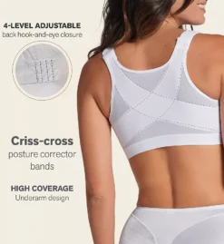 Posture Corrector Back Support Wireless Bra -Her Room US leonisa leo001 011473 cs3
