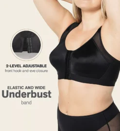 Posture Corrector Back Support Wireless Bra -Her Room US leonisa leo001 011473 cs4