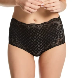 Retro Lace Classic Brief Panty -Her Room US leonisa leo001 012897 fs