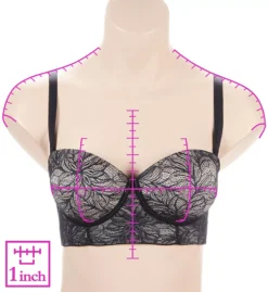 Lace 360 Strapless Longline Contour Lace Bra -Her Room US leonisa leo001 11911n ns7