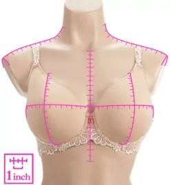 Dressing Floral 3D Spacer Plunge Underwire Bra -Her Room US lise charmel lich01 acc2788 ns7