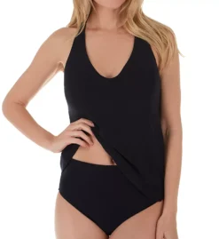 Magicsuit Black Solid Taylor Underwire Tankini – Slimming T-Back Swim Top -Her Room US magicsuit mags01 6006052 cs1