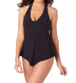 Magicsuit Black Solid Taylor Underwire Tankini – Slimming T-Back Swim Top