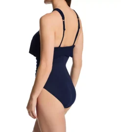 Magicsuit Square Cut Liza Black – Ruffled Slimming One Piece Swimsuit -Her Room US magicsuit mags01 6006097 bs