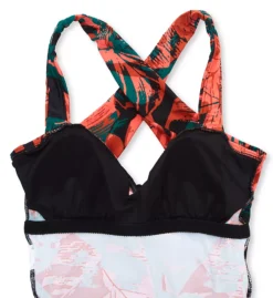 MagicSuit Livin Lush Nico Tropical Palm Print – Ruched Sweetheart One Piece Swimsuit -Her Room US magicsuit mags01 6016568 cs6