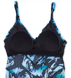 Magicsuit Pop Diva Rita Blue Floral Tiered Tankini Top – Ruffled Slimming Swimwear -Her Room US magicsuit mags01 6016744 cs6