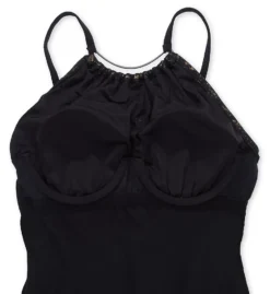 Komodo Parker One Piece Swimsuit - Gold Metallic Abstract Print MagicSuit Swimdress -Her Room US magicsuit mags01 6017212 cs6