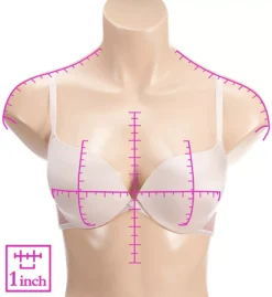 Maidenform Love The Lift Push Up & In Satin And Lace Demi Bra -Her Room US maidenform mai001 dm9900s ns7