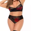 Plus Size Bra & Panty 2 Pc Set -Her Room US mapale map001 8704x gs