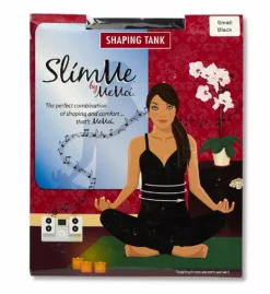 SlimMe Seamless Shaping Tank by MeMoi – Deep V-Neck Midsection Compression Camisole -Her Room US memoi sm001 msm 117 cs1