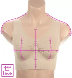 SlimMe Seamless Racerback Sports Bra -Her Room US memoi sm001 msm 190 ns7