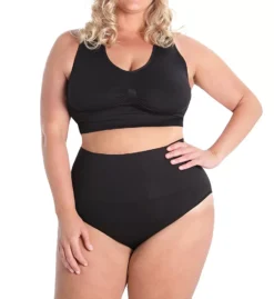 Plus SlimMe Seamless Racerback Sports Bra -Her Room US memoi sm001 msm 190x cs2