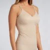Miraclesuit Nude Comfy Curves Wireless Shaping Camisole – Adjustable Strap T-Shirt Cup Shaper -Her Room US miraclesuit mira01 2512 gs