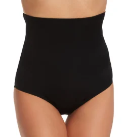 Miraclesuit Solid Black Super High Waist – Miratex Shaping Full Coverage Swim Bottom -Her Room US miraclesuit mira01 6516604 fs