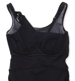 Miraclesuit Network News Alina Asymmetrical Underwire Slimming Swimdress -Her Room US miraclesuit mira01 6553234 cs6