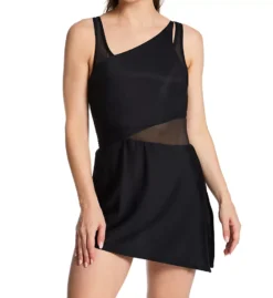 Miraclesuit Network News Alina Asymmetrical Underwire Slimming Swimdress