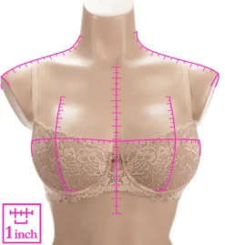 Essentials Flirt Demi Lace Bra -Her Room US montelle mont01 9312 ns7