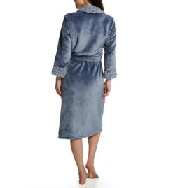 Plush Lynx Fleece Robe -Her Room US n by natori nn01 nc4068 bs