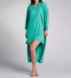 N by Natori Congo Knit Robe - Lightweight 3/4 Sleeve Women's Loungewear -Her Room US n by natori nn01 pc4004 cs3
