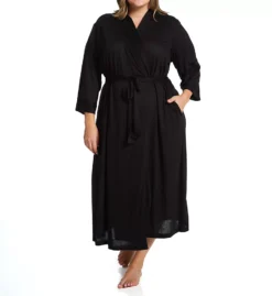 N by Natori Congo Knit Robe - Lightweight 3/4 Sleeve Women's Loungewear -Her Room US n by natori nn01 pc4004 cs6