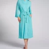 N by Natori Congo Knit Robe - Lightweight 3/4 Sleeve Women's Loungewear