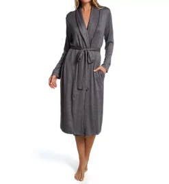 N by Natori Oasis Robe – Solid Knit with Piping Shawl Collar Loungewear -Her Room US n by natori nn01 sc4043 fs