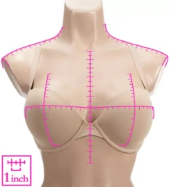 Minimal Strapless Contour Underwire Bra -Her Room US natori nat001 729229 ns7