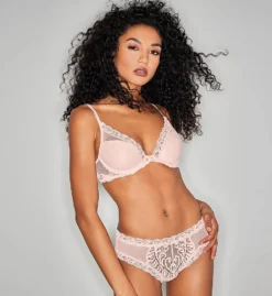 Feathers Contour Plunge Bra -Her Room US natori nat001 730023 cs3