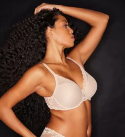 Feathers Full Figure Contour Underwire Bra -Her Room US natori nat001 741299 cs1