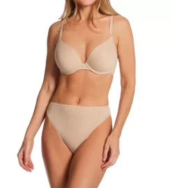 Bliss Bare Cotton Hi Cut Brief Panty - 3 Pack -Her Room US natori nat001 772346p cs2