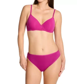 Bliss Bare Cotton Hi Cut Brief Panty - 3 Pack -Her Room US natori nat001 772346p cs3