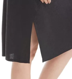 Natori Luxe Shangri-La Slip Chemise - Elegant Floral Lace V-Neck Sleep Dress -Her Room US natori nat001 e78056 cs3