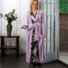 Natalie Velvet Robe -Her Room US natori nat001 h74086 gs