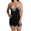Natori Aphrodite Enchant Silky Lace Trim Chemise – Floral V-Neck Luxury Sleepwear -Her Room US natori nat001 r78130 gs