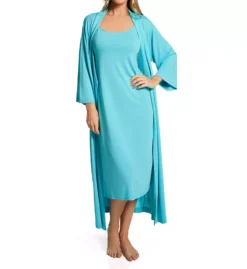 Natori Shangri-la Gown - Soft Modal Scoop Neck Adjustable Strap Chemise -Her Room US natori nat001 s88174 cs5